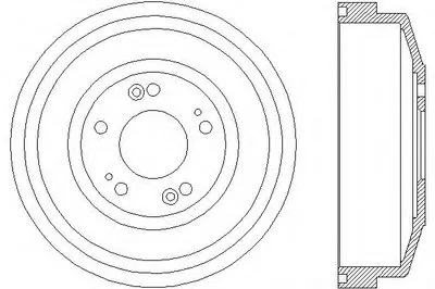 Тормозной барабан HELLA купить
