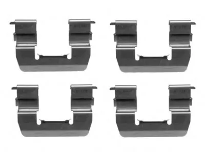 Комплектующие, колодки дискового тормоза HELLA купить