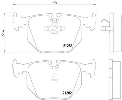 Комплект тормозных колодок, дисковый тормоз HELLA PAGID купить