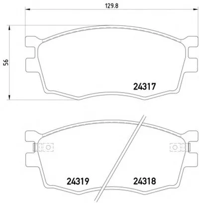 Комплект тормозных колодок, дисковый тормоз HELLA PAGID купить