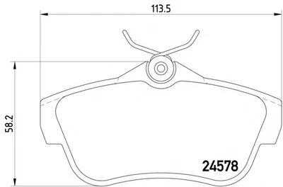 Комплект тормозных колодок, дисковый тормоз HELLA PAGID купить