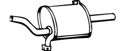 Глушитель выхлопных газов конечный WALKER купить