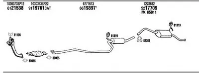 Система выпуска ОГ WALKER купить