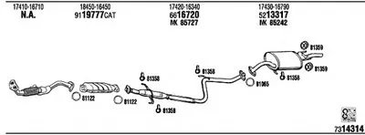 Система выпуска ОГ WALKER купить