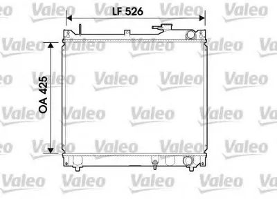 Радиатор, охлаждение двигателя VALEO купить