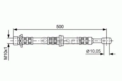Тормозной шланг BOSCH купить