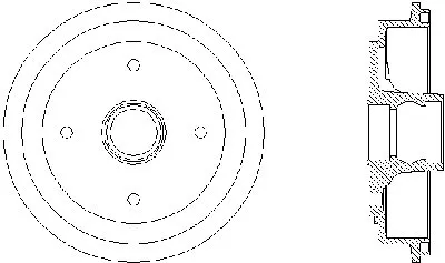 Тормозной барабан TEXTAR купить