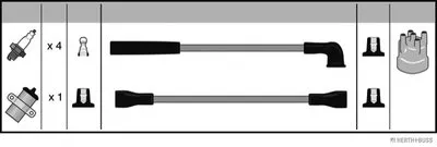 Комплект проводов зажигания HERTH+BUSS JAKOPARTS купить
