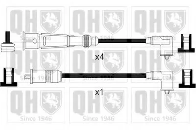 Комплект проводов зажигания CI QUINTON HAZELL купить