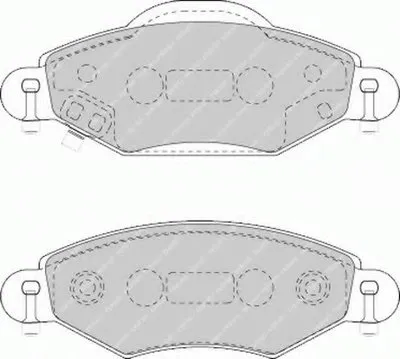 Комплект тормозных колодок, дисковый тормоз PREMIER FERODO купить