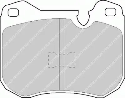 Комплект тормозных колодок, дисковый тормоз PREMIER FERODO купить