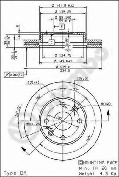 Тормозной диск AP купить