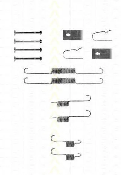 Комплектующие, тормозная колодка TRISCAN купить