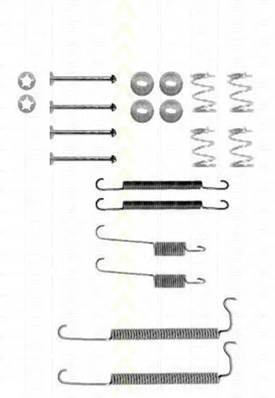Комплектующие, тормозная колодка TRISCAN купить