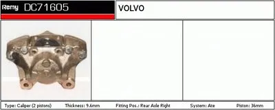 Тормозной суппорт Remanufactured REMY (Multiline) DELCO REMY купить