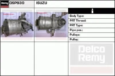 Гидравлический насос, рулевое управление Remanufactured REMY (Multiline) DELCO REMY купить