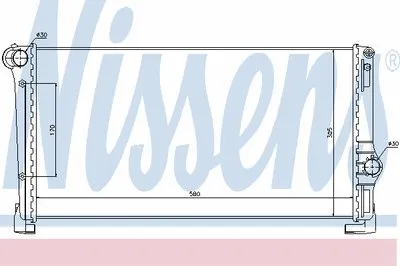 Радиатор, охлаждение двигателя NISSENS купить