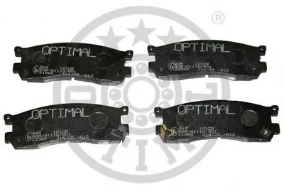 Комплект тормозных колодок, дисковый тормоз OPTIMAL купить
