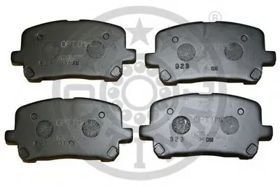 Комплект тормозных колодок, дисковый тормоз OPTIMAL купить