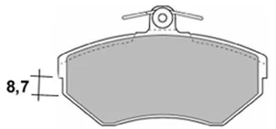 Комплект тормозных колодок, дисковый тормоз MAPCO купить