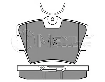 Комплект тормозных колодок, дисковый тормоз MEYLE купить