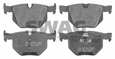 Комплект тормозных колодок, дисковый тормоз SWAG купить