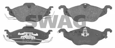 Комплект тормозных колодок, дисковый тормоз SWAG купить