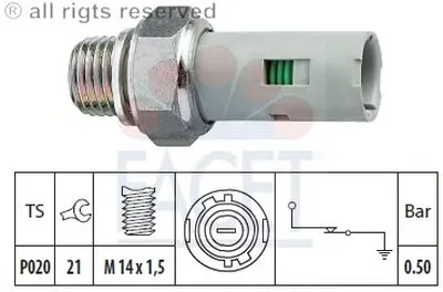 Выключатель с гидропроводом FACET купить