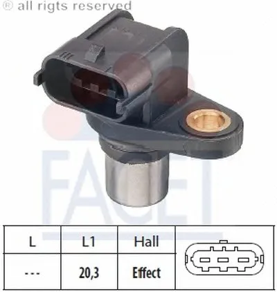 Датчик, положение распределительного вала FACET купить