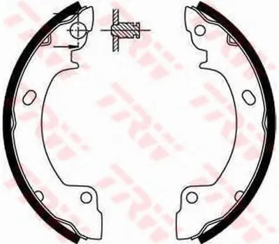 Комплект тормозных колодок TRW купить