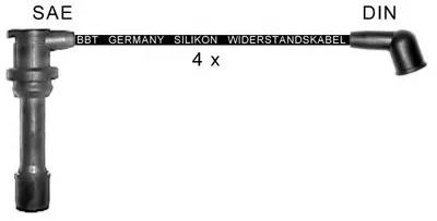 Комплект проводов зажигания BBT купить