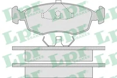 Комплект тормозных колодок, дисковый тормоз LPR купить