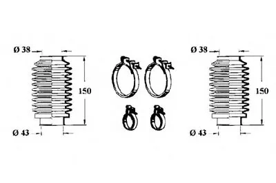 Комплект пылника, рулевое управление OCAP купить