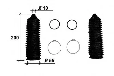 Комплект пылника, рулевое управление OCAP купить