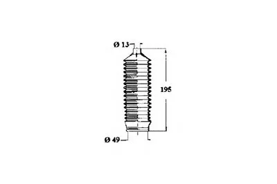 Пыльник, рулевое управление OCAP купить