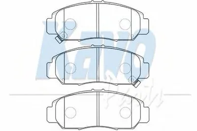 Комплект тормозных колодок, дисковый тормоз MK KASHIYAMA KAVO PARTS купить