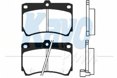 Комплект тормозных колодок, дисковый тормоз MK KASHIYAMA KAVO PARTS купить