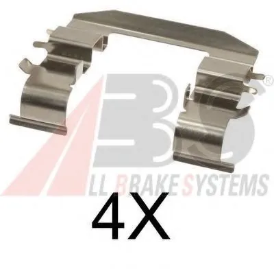 Комплектующие, колодки дискового тормоза A.B.S. купить