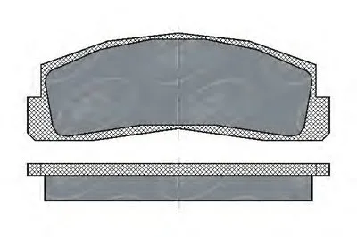 Комплект тормозных колодок, дисковый тормоз SCT Germany купить