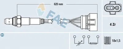 Лямда-зонд FAE купить