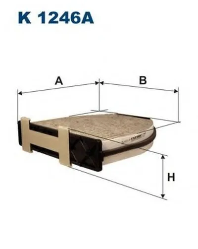 Фильтр, воздух во внутренном пространстве FILTRON купить