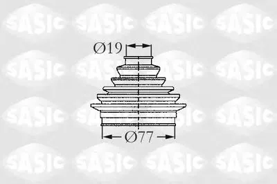 Комплект пылника, приводной вал SASIC купить