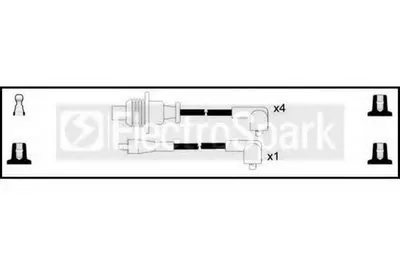 Комплект проводов зажигания ElectroSpark STANDARD купить