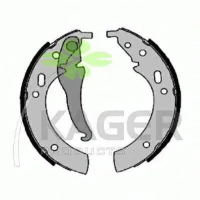 Комплект тормозных колодок KAGER купить