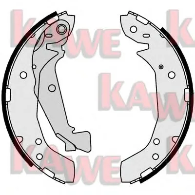 Комплект тормозных колодок KAWE купить