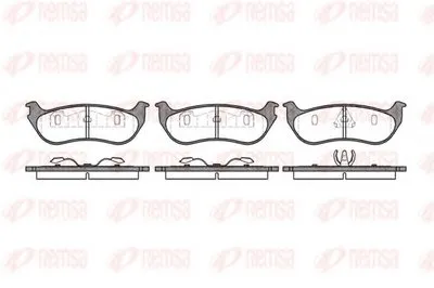Комплект тормозных колодок, дисковый тормоз KAWE купить
