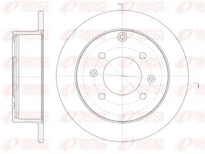 Тормозной диск KAWE купить