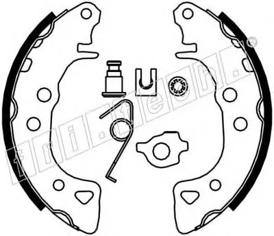 Комплект тормозных колодок fri.tech. купить