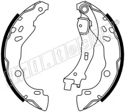 Комплект тормозных колодок fri.tech. купить