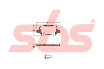 Комплект тормозных колодок, дисковый тормоз sbs купить